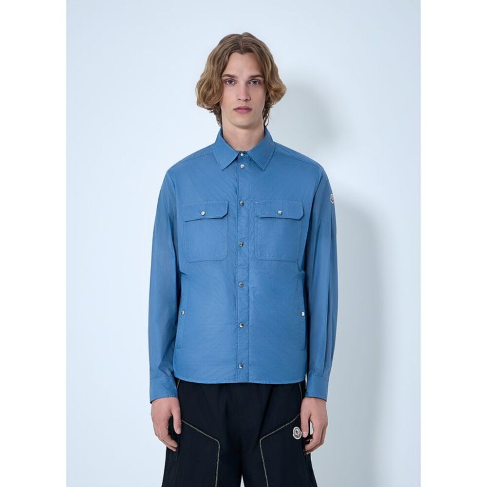 Moncler Men Technical Ripstop Overshirt - Picture 1 of 6